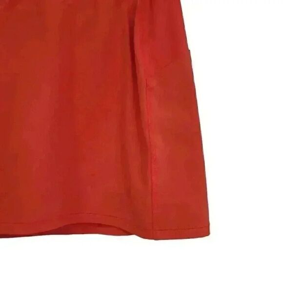 Athleta Women's Tangerine Orange Poly/Spandex Athletic Skort - Picture 4 of 9